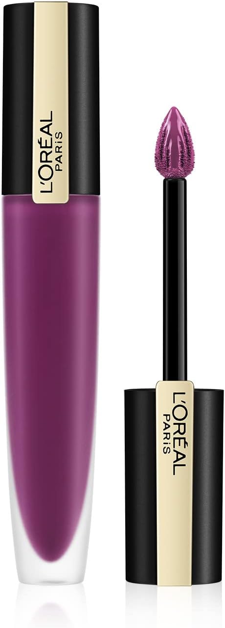 L'Oreal Paris Rouge Signature Matte Liquid Lipstick 104 I Rebel I Savour