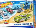 Hot Wheels 1:64 Scale Toy Trucks Set of 10 Die-Cast Stunt Utility Racing & Other Toy Pickup Trucks (Styles May Vary)